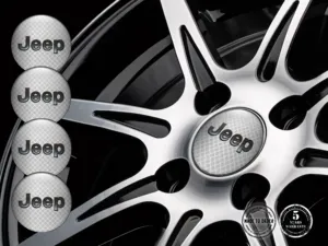Jeep Design Emblema Cupola Loghi Ruota Resina